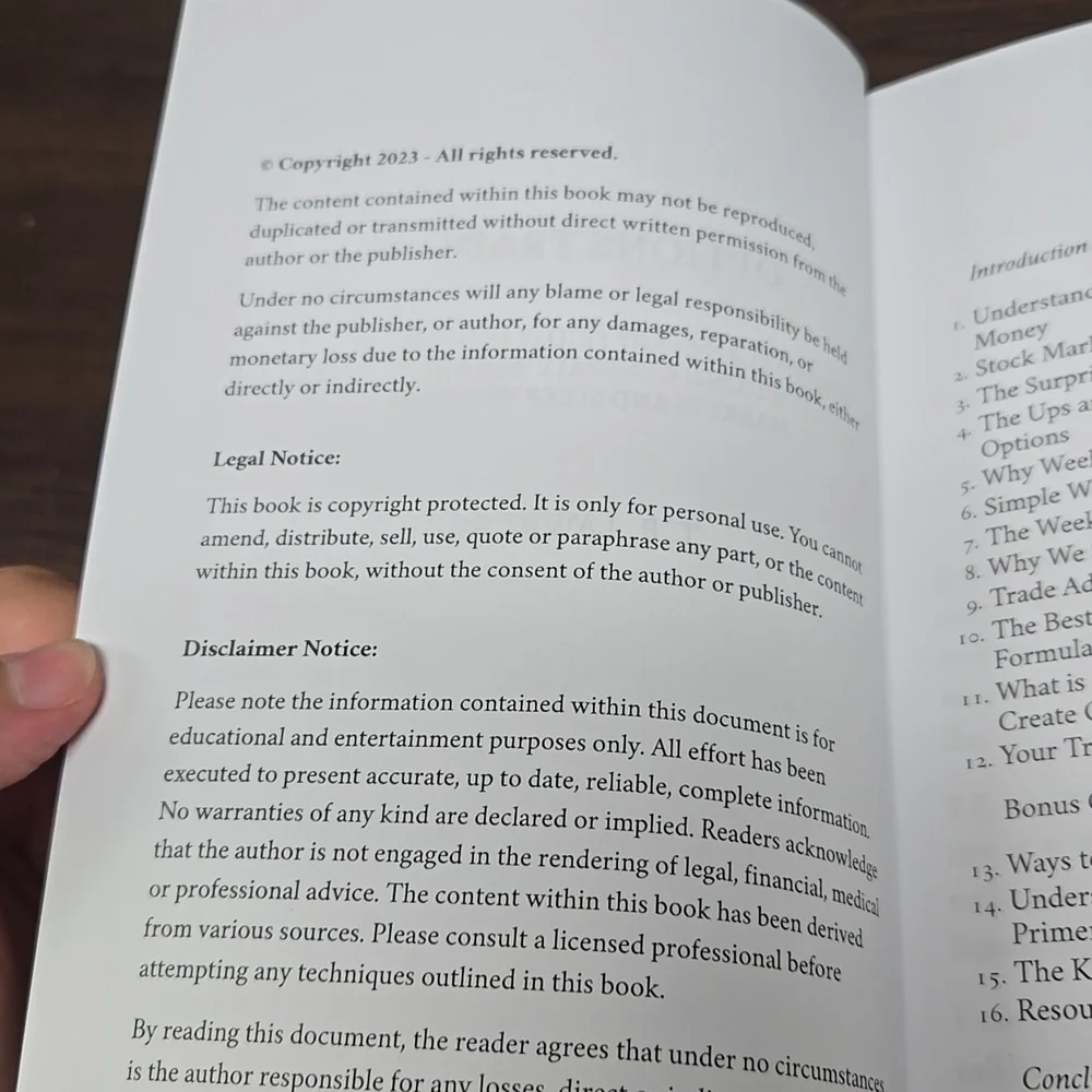 How To Turn Every Friday Into Payday Using Weekly Options-Paperback Book - Picture 4 of 5